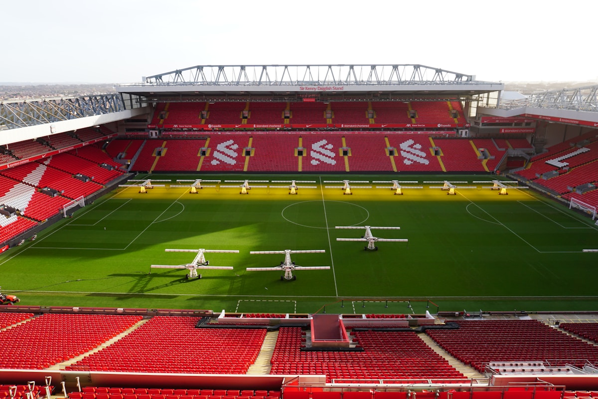 Anfield Matchday in Liverpool — Anfield Stadium