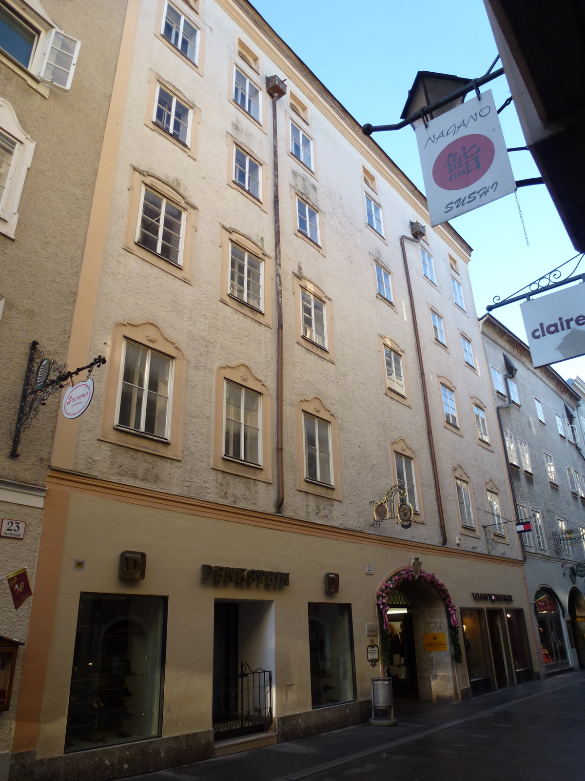 Salzburg — Mozart & Baroque Memories — Getreidegasse