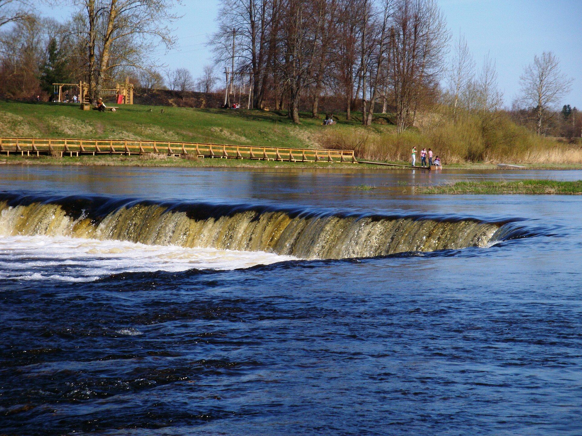Kuldīga & the Ventas Rumba Falls — Ventas Rumba Waterfall