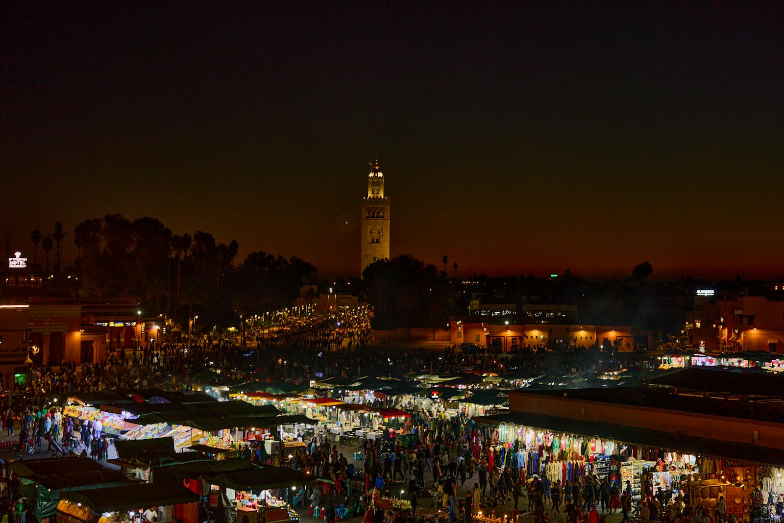 Marrakech & Atlas — Medina Spice & Berber Snow — Marrakech Medina (UNESCO)