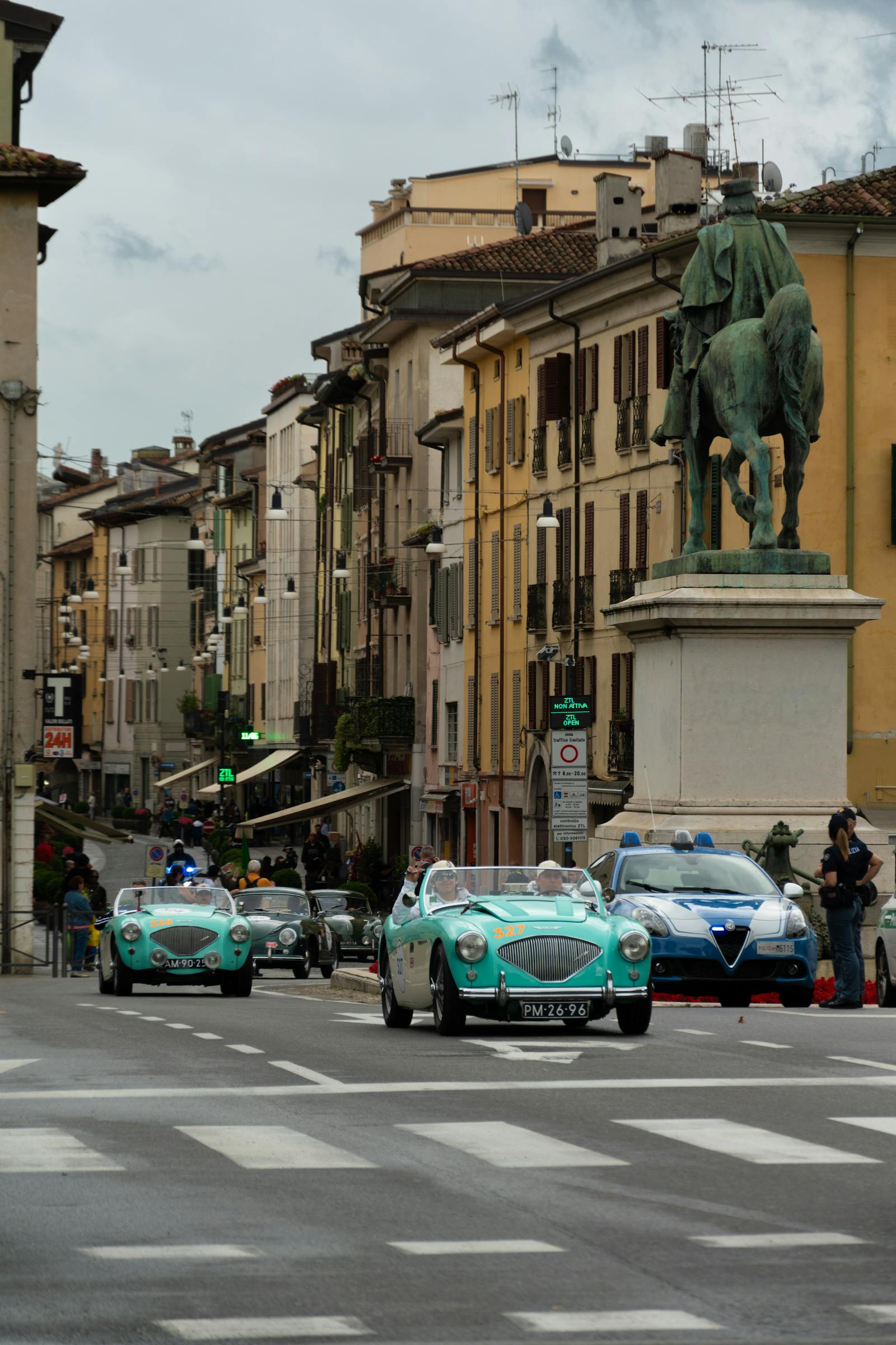 Mille Miglia — Vintage Rally Brescia to Rome to Brescia — Brescia (start + finish)