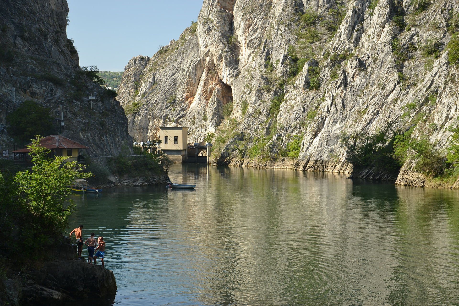 Matka Canyon Natural Wonder — Matka Canyon