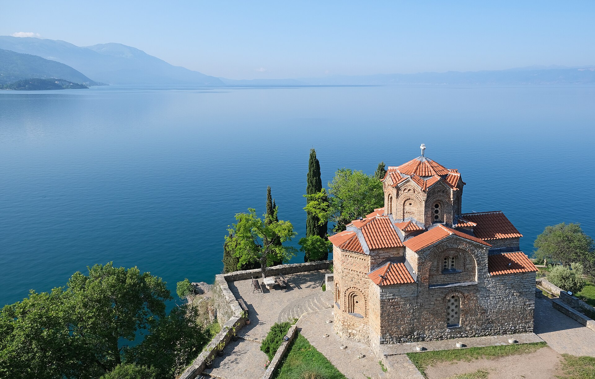 Ohrid Old Town & St John Kaneo — Church of St John at Kaneo
