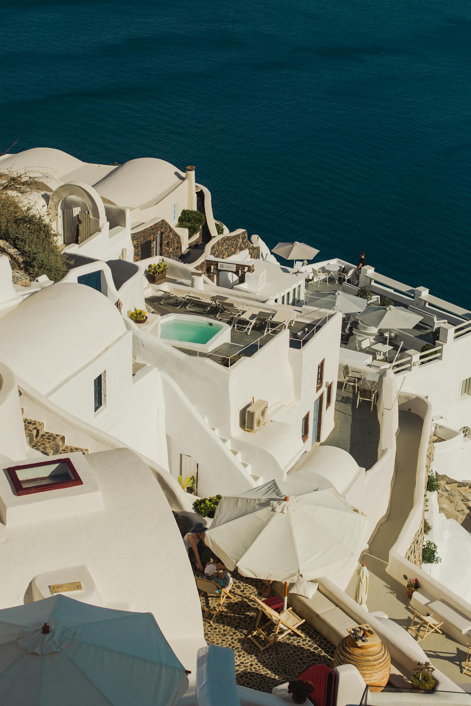 Santorini — Caldera, Blue Domes, Volcano Sail — photo 2