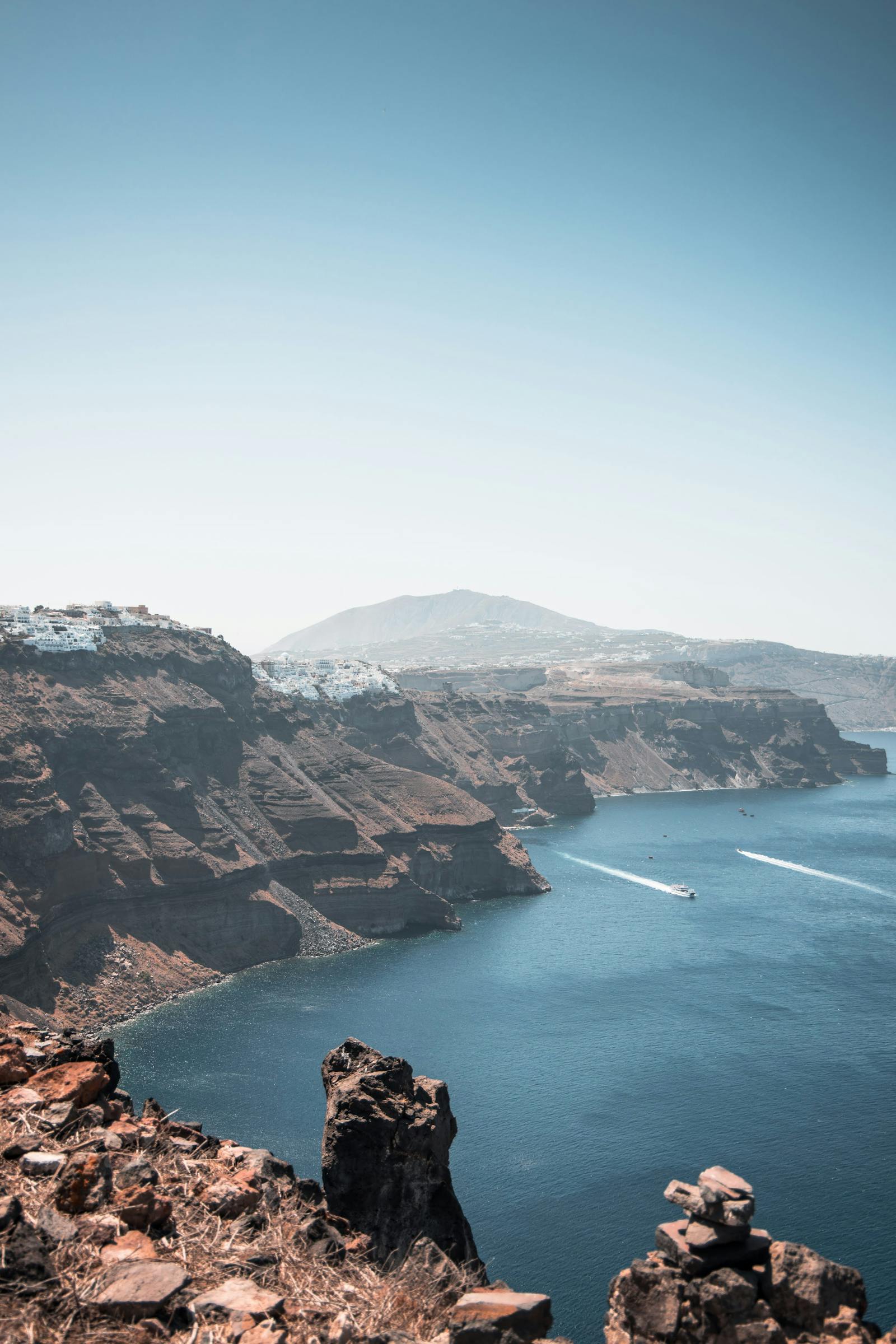 Santorini — Caldera, Blue Domes, Volcano Sail — photo 4