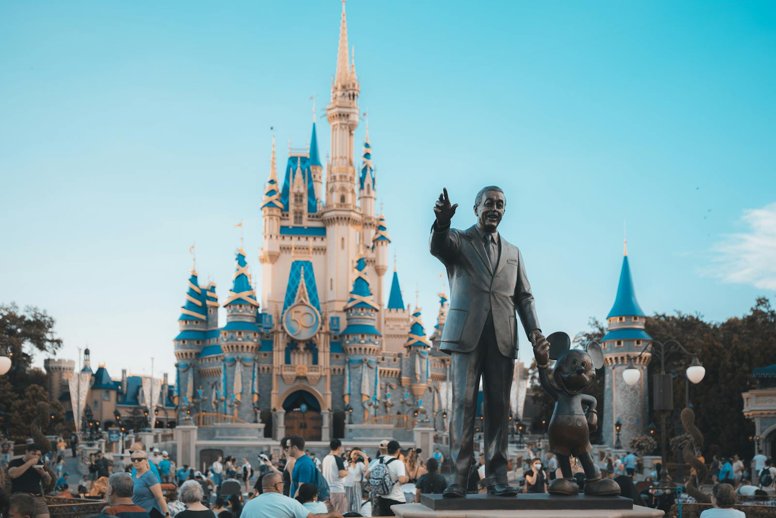 Walt Disney World — Four Parks in Three Days, Orlando — Magic Kingdom (Cinderella Castle)